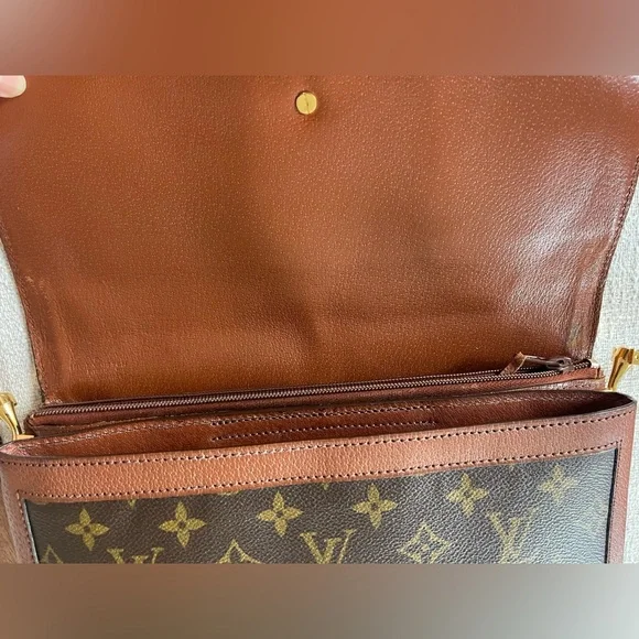 RARE Louis Vuitton Dauphine Classic Monogram Shoulder Bag Vintage - Picture 14 of 17